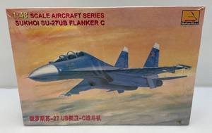 lot 209 image: Mini Hobby 148 Scale Aircraft Series Russian SU-27UB Flanker C Model Kit (Factory Sealed)