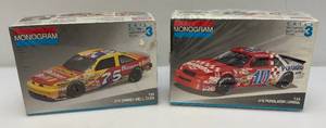 lot 236 image: Vintage Monogram 125 Scale NASCAR Model Kits (Factory Sealed)