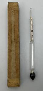 lot 19 image: Antique Sachrometer For Alcohol In Original Box