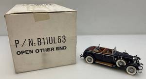 lot 50 image: Vintage Franklin Mint Collectible Die Cast Miniature 1926 Mercedes Benz Model K (In Original Box)