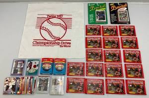 lot 71 image: Misc. Baseball Cards Packs (Factory Sealed And More
