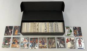 lot 72 image: Misc. Unsorted basketball Cards (Some In Protective Sleeves)
