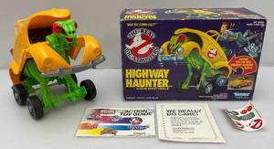 1986 Kenner Ghostbusters Highway Haunter Action Ghost Mobile (New Old Stock) Open Box