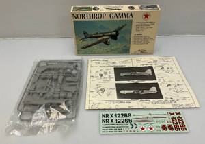 lot 99 image: Vintage Northrop Gamma TEXACO Model Plane Kit (New Open Box)