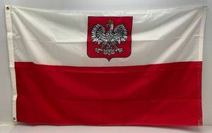 lot 103 image: 36 x 60 Nylon Polish Flag