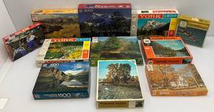lot 125 image: Misc. Vintage Collectible Puzzles Including ALF And More