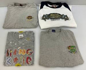 lot 133 image: Misc. Vintage Hong Kong T-Shirts Including Hard Rock Caf And More 3M, 1L One New In Pack