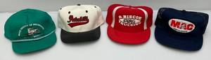 lot 136 image: Misc. Vintage Snapback Trucking hats Including Mac, Peterbilt And More
