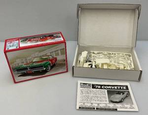 lot 241 image: Vintage 125 Scale Model Kits Including MPC 1969 Dodge Charger RT Coca Cola Model (Partially Assembled) And Revel Monogram 1978 Corvette