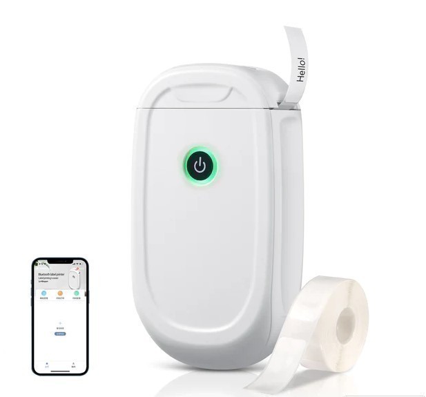 lot 956 image: Dartwood Mini Label Maker  Portable Bluetooth Printer