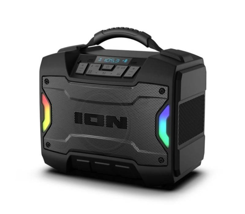 lot 199 image: NEW ION Audio Tailgater TD Rugged Bluetooth Speaker