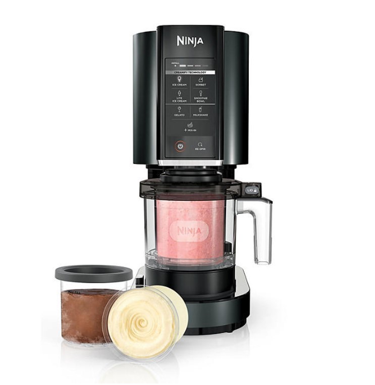 lot 126 image: Ninja CREAMi Ice Cream & Sorbet Maker, 7 Frozen Treat Programs - 3 Pints