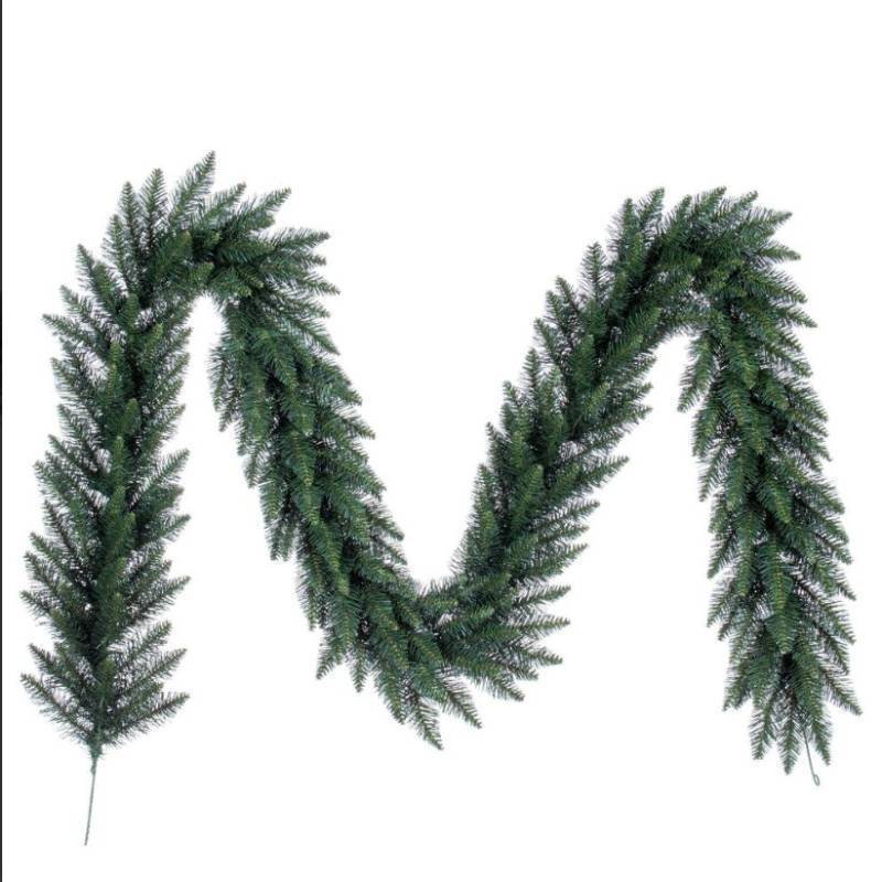 lot 137 image: Vickerman 50 Camdon Fir Artificial Christmas Garland, Unlit, 50 ft x 12 Inches