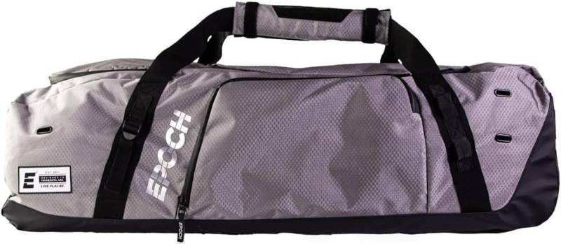 lot 200 image: NEW EPOCH LACROSSE - Elite Roller Bag, Sports Equipment Duffle Roller Bag, Gear Bag (Gray)