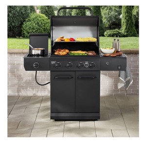 NEW Member's Mark 5-Burner Propane Gas Grill with Cover - Black