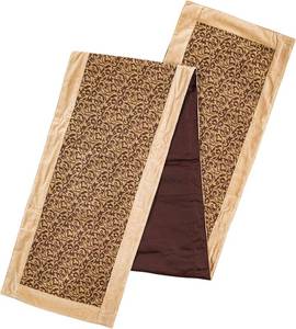 lot 190 image: Vickerman QTX17083 14 inch x 90 inch Gold Table Runner