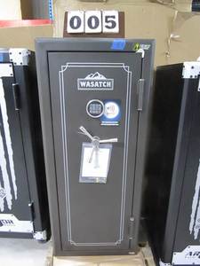 lot 5 image: Wasatch 24 Gun Safe