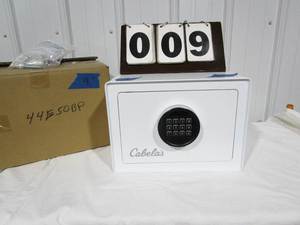lot 9 image: Cabelas Personal Safe - Electronic lock
