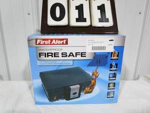 lot 11 image: First Alert Personal Safe model #2013F - .17 cubic ft