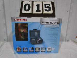 lot 15 image: First Alert Fire Safe - model #2030F - .39 cubic feet