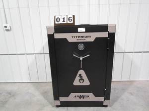 lot 16 image: Titanium by Armor 64 Gun Safe