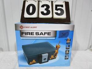 lot 35 image: First Alert Personal Safe Model #2011F - .17 cubic ft