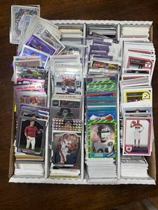 lot 103 image: Large Box of Mixed Sports Cards, Lots of Minnesota Vikings, Stars and more