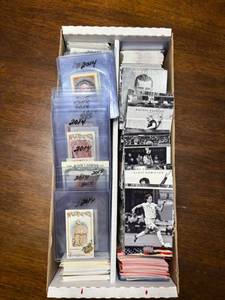 lot 107 image: Box of Non-Sports Cards, Mostly Allen and Ginter and Goodwin Champions Cards, and Others