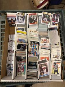 lot 138 image: Large Box of Sports Cards, Mix of Sports and Years, Rookies, Stars, a Very Unique Mix