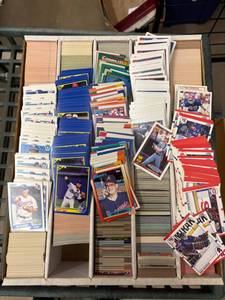 lot 142 image: Large Box of Sports Cards, Mostly Baseball and Mostly From the 1990s