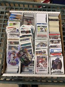 lot 144 image: Large Rookie and Star Box, Mostly Newer Cards, Lots of Rookies and Stars Mix of Sports
