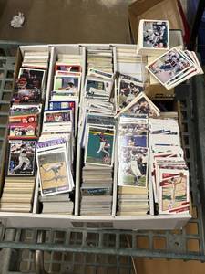 lot 153 image: Large Box of Sports Cards, Mix of Sports, 1980s to Current.