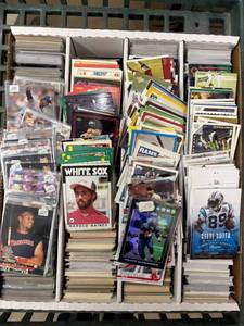 lot 159 image: Large Box of Mixed Sports Cards From the 1990s to 2010s