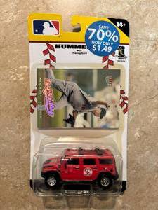 lot 170 image: Major League Baseball Curt Schilling Sealed Hummer Car MLB Collectible