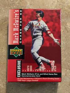lot 179 image: Mark McGwire Upper Deck Exclusive Chase for 62 Home Runs Set