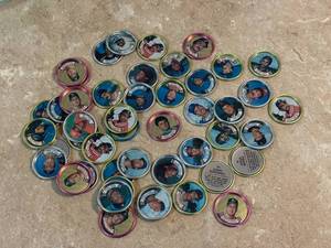 lot 211 image: Large Lot of Topps Coins Featuring Lots of Great MLB Baseball Stars and Hall of Famers