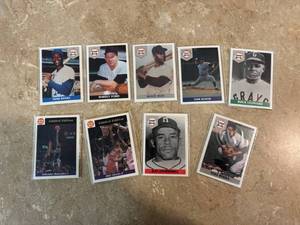 lot 213 image: Nine Sealed Front Row Legends Card Sets, Featuring Stars and Hall of Famers