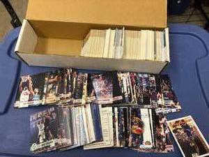 lot 234 image: Box of 1990s Basketball Cards