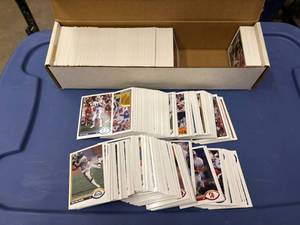 lot 238 image: Box of 1991 Upper Deck Football Cards