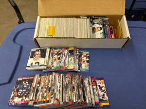 lot 242 image: 1991 Pro Set NFL Football Card Partial Set