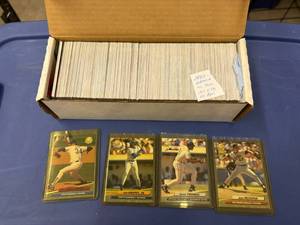 lot 250 image: 1992 Fleer Ultra Baseball Card Set, Includes Nolan Ryan, Ken Griffey Jr., Frank Thomas, Mike Mussina Rookie Card