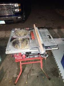 lot 103 image: SKIL 10-inch jobsite table saw