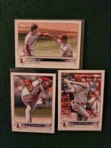 lot 123 image: 2022 Topps Series 1 Los Angeles Angels Shohei Ohtani.