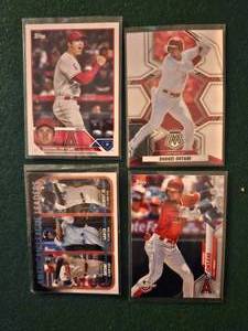 lot 125 image: Topps Shohei Ohtani baseball cards