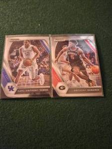 lot 124 image: 2021 Panini Prizm Draft Picks basketball trading cards