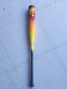 Easton Hype Fire baseball bat.