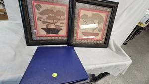 lot 12 image: Pair of Bonsai Tree Pictures, Collection of StarsFamouse  Photo Album