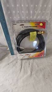 lot 37 image: 12 ft Propane Hose Assembly, in package, Like New