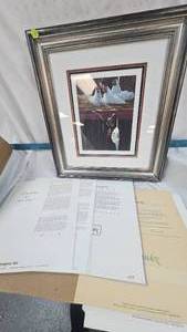 lot 95 image: 12 Days of Christmas Prints, Fernandez and Framed Print