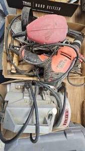 lot 117 image: Leister Hot Air Tool, Sander, Drills, Chisels, Files, and More